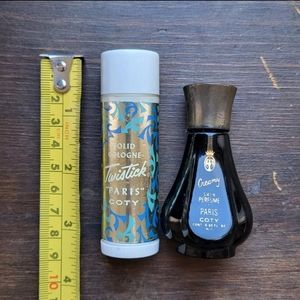 Vintage Coty PARIS Cream Perfume + Solid Twistick